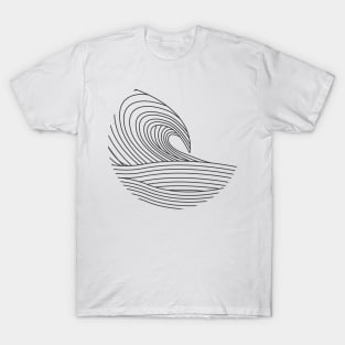 Surf Line Art T-Shirt